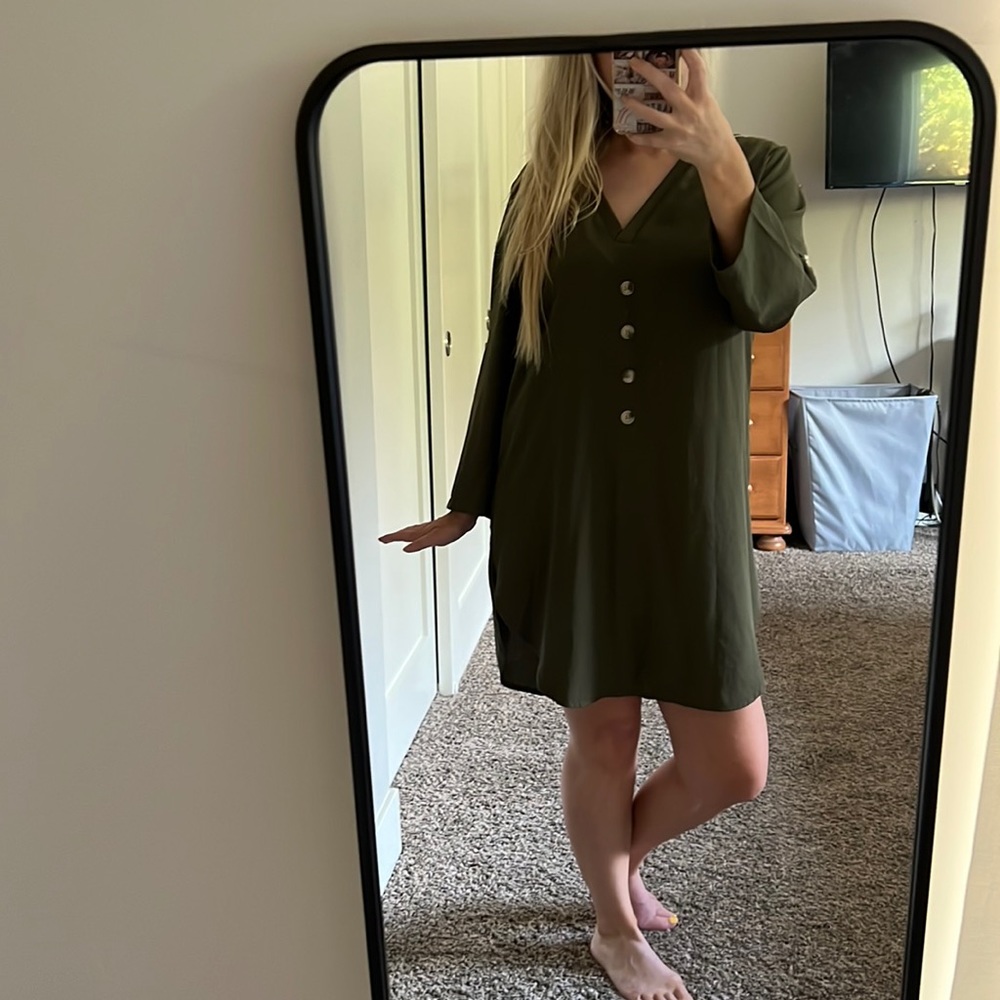 Green Tunic Dress